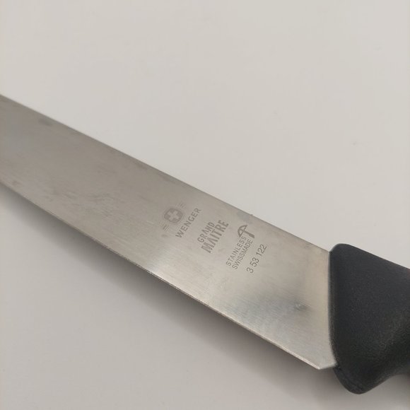 Wenger - Grand Maitre Swissmade Stainless Steel Carving Knife 8-1/2" Inch 353122 - Picture 2 of 4
